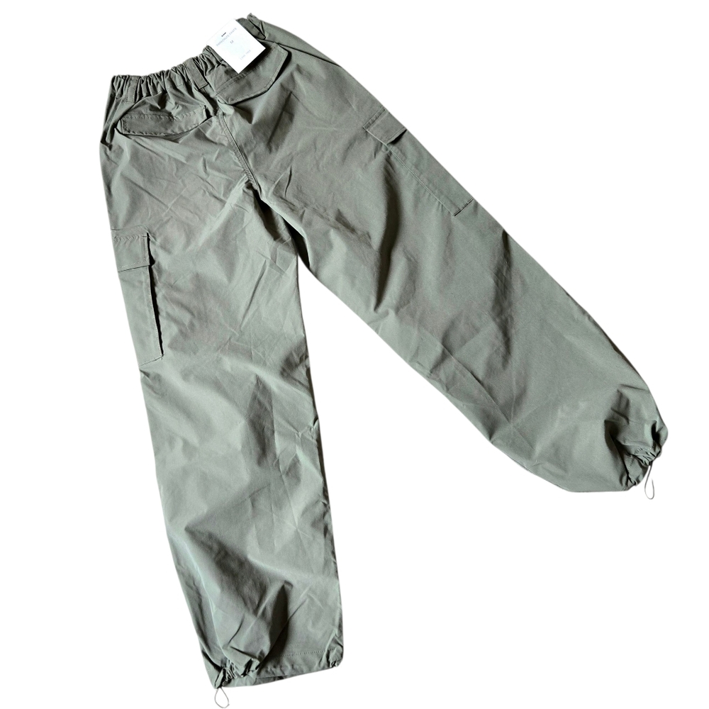 Love Tree Parachute Cargo Pants Khaki Outdoor Activewear Hiking Camping NWT/Sz M - Picture 7 of 11